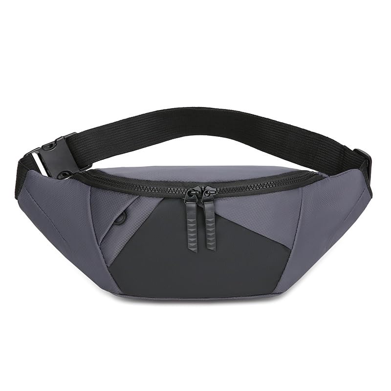 ZIBUYU Waist Bag for Man, Compact and Fashionable Waterproof Crossbody Sling Bag with Versatile Carrying Options, Adjustable Nylon Belt for Urban and Outdoor Use, Casual or Office Commutes, 22x14cm ZIBUYU Waist Bag for Man, Compact and Fashionable Waterproof Crossbody Sling Bag with Versatile Carrying Options, Adjustable Nylon Belt for Urban and Outdoor Use, Casual or Office Commutes, 22x14cm